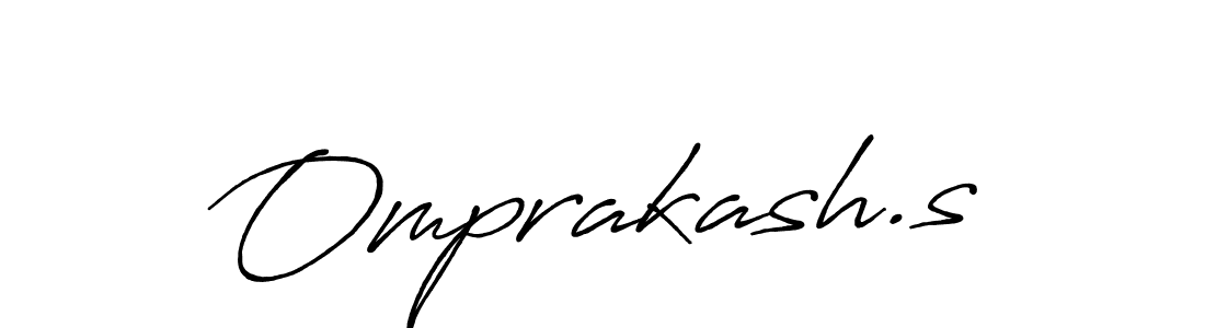 How to Draw Omprakash.s signature style? Antro_Vectra_Bolder is a latest design signature styles for name Omprakash.s. Omprakash.s signature style 7 images and pictures png