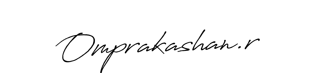 Also we have Omprakashan.r name is the best signature style. Create professional handwritten signature collection using Antro_Vectra_Bolder autograph style. Omprakashan.r signature style 7 images and pictures png