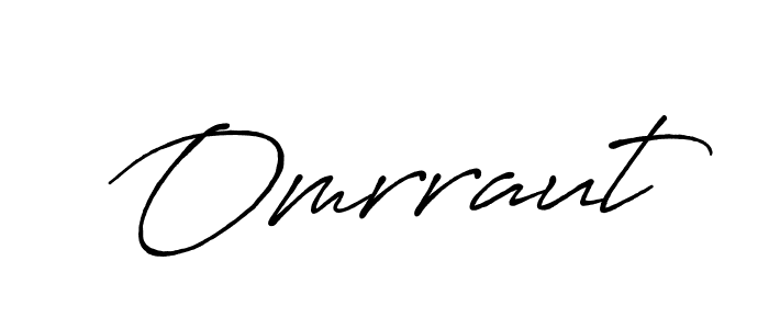 Make a beautiful signature design for name Omrraut. Use this online signature maker to create a handwritten signature for free. Omrraut signature style 7 images and pictures png