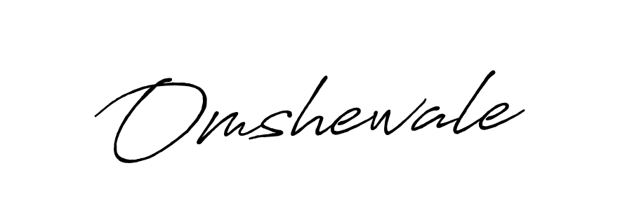 Make a beautiful signature design for name Omshewale. Use this online signature maker to create a handwritten signature for free. Omshewale signature style 7 images and pictures png