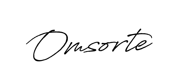 Once you've used our free online signature maker to create your best signature Antro_Vectra_Bolder style, it's time to enjoy all of the benefits that Omsorte name signing documents. Omsorte signature style 7 images and pictures png