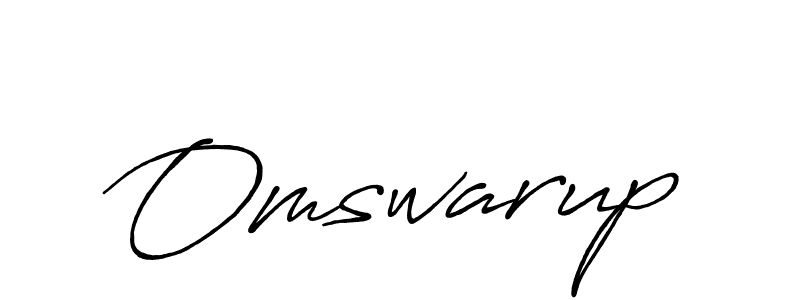 if you are searching for the best signature style for your name Omswarup. so please give up your signature search. here we have designed multiple signature styles  using Antro_Vectra_Bolder. Omswarup signature style 7 images and pictures png