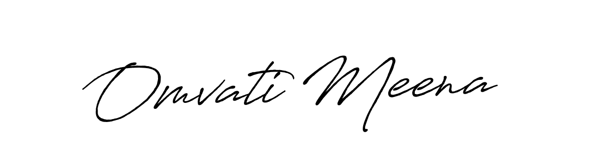 This is the best signature style for the Omvati Meena name. Also you like these signature font (Antro_Vectra_Bolder). Mix name signature. Omvati Meena signature style 7 images and pictures png