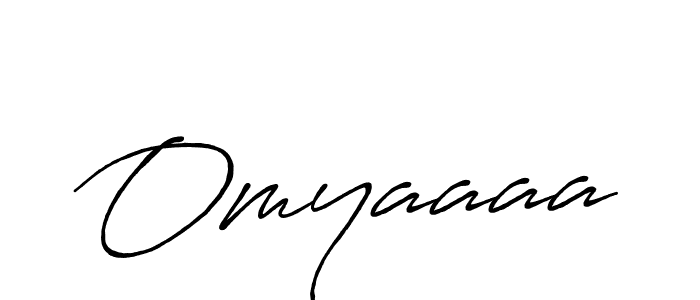 Also we have Omyaaaa name is the best signature style. Create professional handwritten signature collection using Antro_Vectra_Bolder autograph style. Omyaaaa signature style 7 images and pictures png