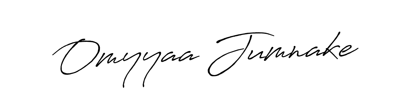 How to Draw Omyyaa Jumnake signature style? Antro_Vectra_Bolder is a latest design signature styles for name Omyyaa Jumnake. Omyyaa Jumnake signature style 7 images and pictures png