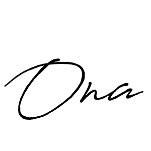 if you are searching for the best signature style for your name Ona. so please give up your signature search. here we have designed multiple signature styles  using Antro_Vectra_Bolder. Ona signature style 7 images and pictures png