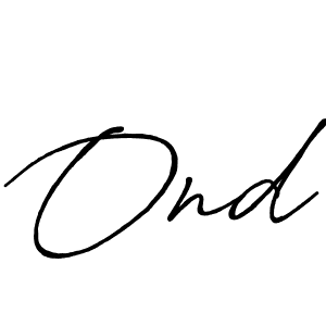 Once you've used our free online signature maker to create your best signature Antro_Vectra_Bolder style, it's time to enjoy all of the benefits that Ond name signing documents. Ond signature style 7 images and pictures png