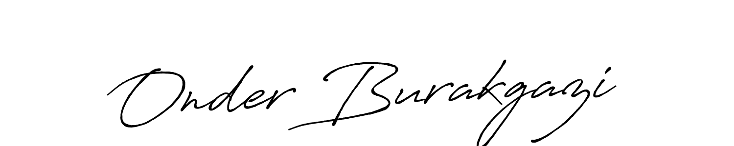 Make a short Onder Burakgazi signature style. Manage your documents anywhere anytime using Antro_Vectra_Bolder. Create and add eSignatures, submit forms, share and send files easily. Onder Burakgazi signature style 7 images and pictures png