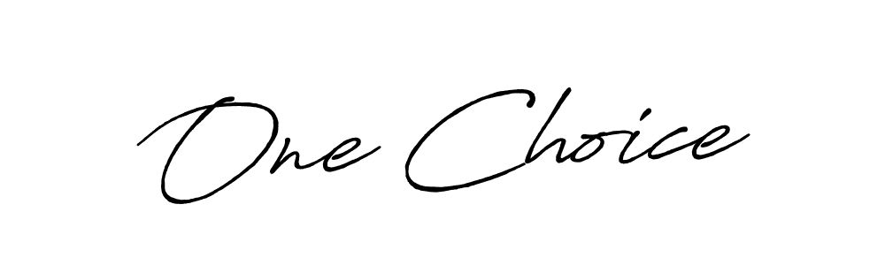 You can use this online signature creator to create a handwritten signature for the name One Choice. This is the best online autograph maker. One Choice signature style 7 images and pictures png