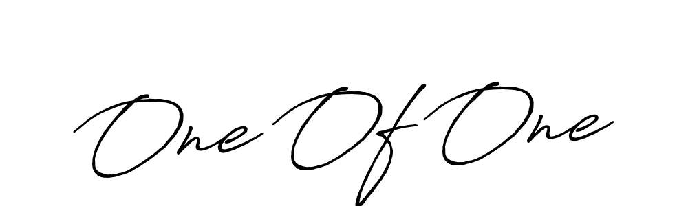 Also You can easily find your signature by using the search form. We will create One Of One name handwritten signature images for you free of cost using Antro_Vectra_Bolder sign style. One Of One signature style 7 images and pictures png