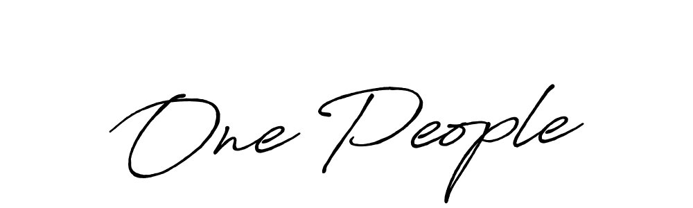if you are searching for the best signature style for your name One People. so please give up your signature search. here we have designed multiple signature styles  using Antro_Vectra_Bolder. One People signature style 7 images and pictures png