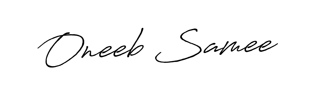 Here are the top 10 professional signature styles for the name Oneeb Samee. These are the best autograph styles you can use for your name. Oneeb Samee signature style 7 images and pictures png