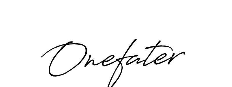 Once you've used our free online signature maker to create your best signature Antro_Vectra_Bolder style, it's time to enjoy all of the benefits that Onefater name signing documents. Onefater signature style 7 images and pictures png