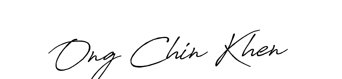 It looks lik you need a new signature style for name Ong Chin Khen. Design unique handwritten (Antro_Vectra_Bolder) signature with our free signature maker in just a few clicks. Ong Chin Khen signature style 7 images and pictures png