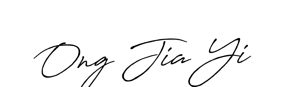 The best way (Antro_Vectra_Bolder) to make a short signature is to pick only two or three words in your name. The name Ong Jia Yi include a total of six letters. For converting this name. Ong Jia Yi signature style 7 images and pictures png