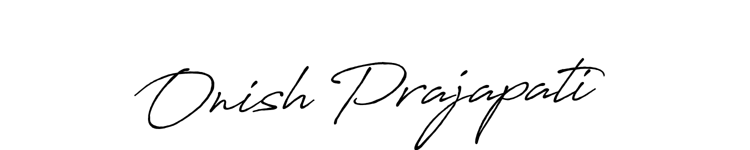 You can use this online signature creator to create a handwritten signature for the name Onish Prajapati. This is the best online autograph maker. Onish Prajapati signature style 7 images and pictures png