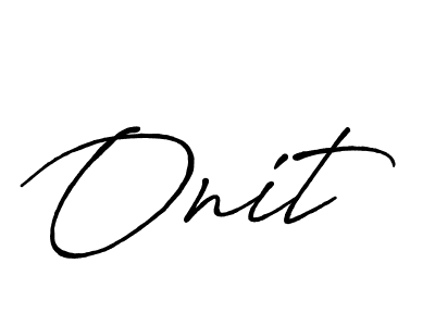 Here are the top 10 professional signature styles for the name Onit. These are the best autograph styles you can use for your name. Onit signature style 7 images and pictures png