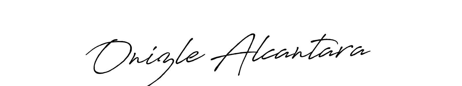 Also You can easily find your signature by using the search form. We will create Onizle Alcantara name handwritten signature images for you free of cost using Antro_Vectra_Bolder sign style. Onizle Alcantara signature style 7 images and pictures png