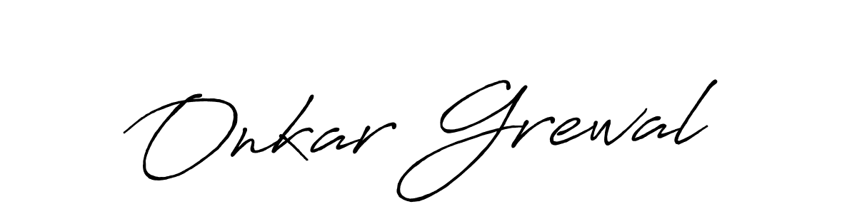 Make a short Onkar Grewal signature style. Manage your documents anywhere anytime using Antro_Vectra_Bolder. Create and add eSignatures, submit forms, share and send files easily. Onkar Grewal signature style 7 images and pictures png