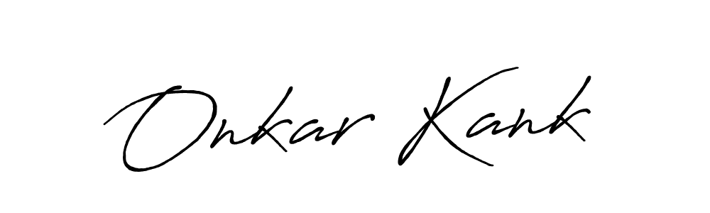 The best way (Antro_Vectra_Bolder) to make a short signature is to pick only two or three words in your name. The name Onkar Kank include a total of six letters. For converting this name. Onkar Kank signature style 7 images and pictures png