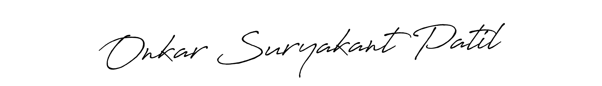 How to make Onkar Suryakant Patil signature? Antro_Vectra_Bolder is a professional autograph style. Create handwritten signature for Onkar Suryakant Patil name. Onkar Suryakant Patil signature style 7 images and pictures png