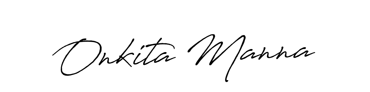 The best way (Antro_Vectra_Bolder) to make a short signature is to pick only two or three words in your name. The name Onkita Manna include a total of six letters. For converting this name. Onkita Manna signature style 7 images and pictures png