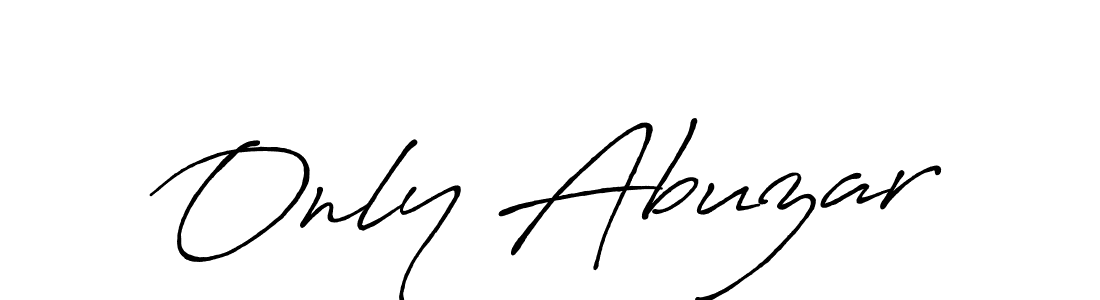Antro_Vectra_Bolder is a professional signature style that is perfect for those who want to add a touch of class to their signature. It is also a great choice for those who want to make their signature more unique. Get Only Abuzar name to fancy signature for free. Only Abuzar signature style 7 images and pictures png