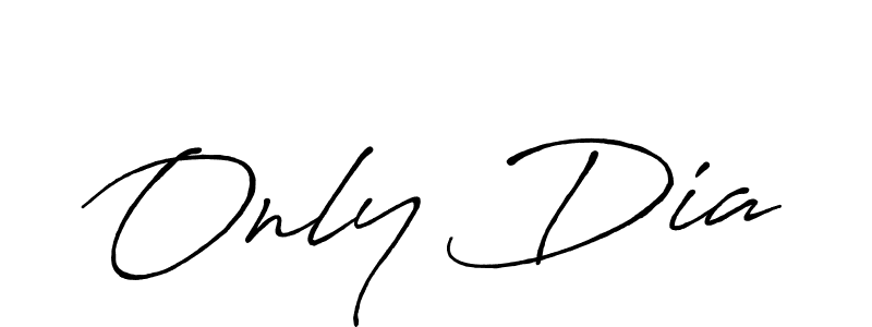 You can use this online signature creator to create a handwritten signature for the name Only Dia. This is the best online autograph maker. Only Dia signature style 7 images and pictures png