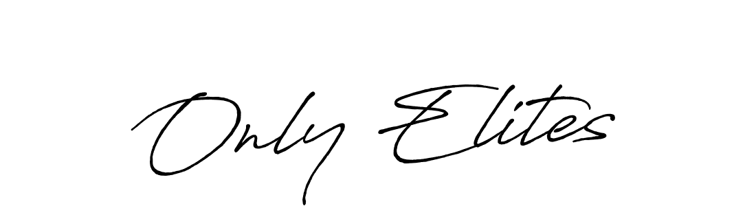 How to make Only Elites signature? Antro_Vectra_Bolder is a professional autograph style. Create handwritten signature for Only Elites name. Only Elites signature style 7 images and pictures png