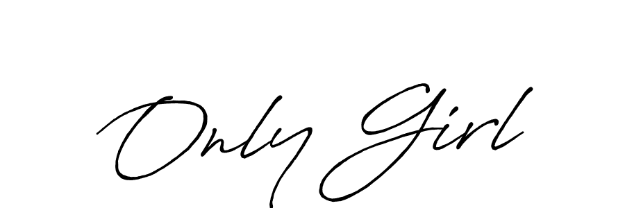 if you are searching for the best signature style for your name Only Girl. so please give up your signature search. here we have designed multiple signature styles  using Antro_Vectra_Bolder. Only Girl signature style 7 images and pictures png