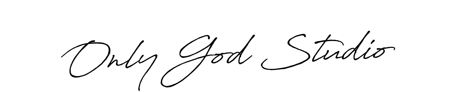 It looks lik you need a new signature style for name Only God Studio. Design unique handwritten (Antro_Vectra_Bolder) signature with our free signature maker in just a few clicks. Only God Studio signature style 7 images and pictures png
