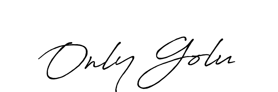 if you are searching for the best signature style for your name Only Golu. so please give up your signature search. here we have designed multiple signature styles  using Antro_Vectra_Bolder. Only Golu signature style 7 images and pictures png