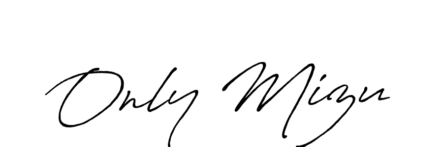 Here are the top 10 professional signature styles for the name Only Mizu. These are the best autograph styles you can use for your name. Only Mizu signature style 7 images and pictures png