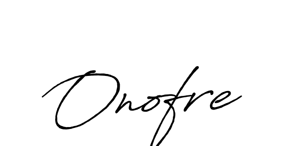 How to make Onofre signature? Antro_Vectra_Bolder is a professional autograph style. Create handwritten signature for Onofre name. Onofre signature style 7 images and pictures png