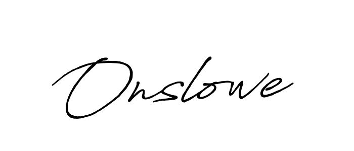 You should practise on your own different ways (Antro_Vectra_Bolder) to write your name (Onslowe) in signature. don't let someone else do it for you. Onslowe signature style 7 images and pictures png