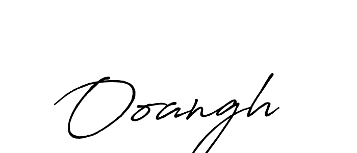 Use a signature maker to create a handwritten signature online. With this signature software, you can design (Antro_Vectra_Bolder) your own signature for name Ooangh . Ooangh  signature style 7 images and pictures png