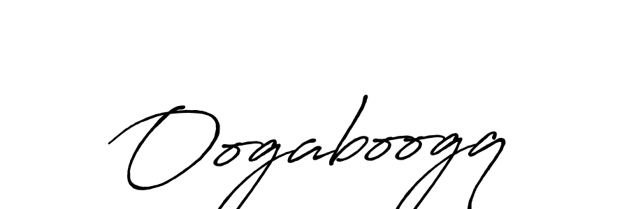 Design your own signature with our free online signature maker. With this signature software, you can create a handwritten (Antro_Vectra_Bolder) signature for name Oogaboogq. Oogaboogq signature style 7 images and pictures png