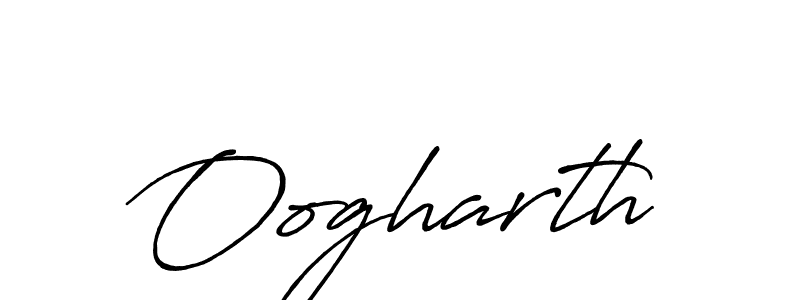 How to make Oogharth name signature. Use Antro_Vectra_Bolder style for creating short signs online. This is the latest handwritten sign. Oogharth signature style 7 images and pictures png