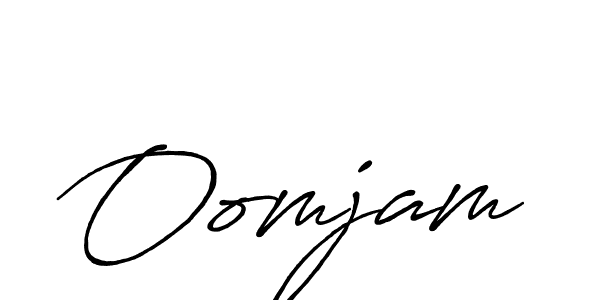 Also we have Oomjam name is the best signature style. Create professional handwritten signature collection using Antro_Vectra_Bolder autograph style. Oomjam signature style 7 images and pictures png