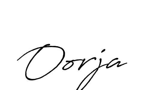 Design your own signature with our free online signature maker. With this signature software, you can create a handwritten (Antro_Vectra_Bolder) signature for name Oorja. Oorja signature style 7 images and pictures png