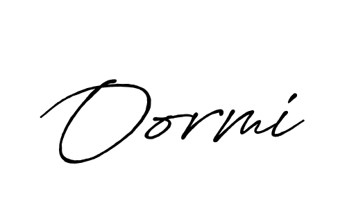 Oormi stylish signature style. Best Handwritten Sign (Antro_Vectra_Bolder) for my name. Handwritten Signature Collection Ideas for my name Oormi. Oormi signature style 7 images and pictures png