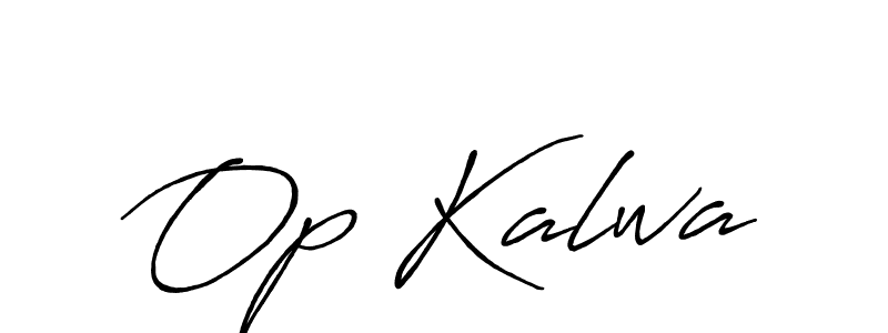 This is the best signature style for the Op Kalwa name. Also you like these signature font (Antro_Vectra_Bolder). Mix name signature. Op Kalwa signature style 7 images and pictures png