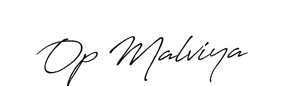 Make a beautiful signature design for name Op Malviya. Use this online signature maker to create a handwritten signature for free. Op Malviya signature style 7 images and pictures png