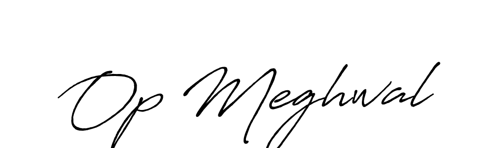 How to Draw Op Meghwal signature style? Antro_Vectra_Bolder is a latest design signature styles for name Op Meghwal. Op Meghwal signature style 7 images and pictures png