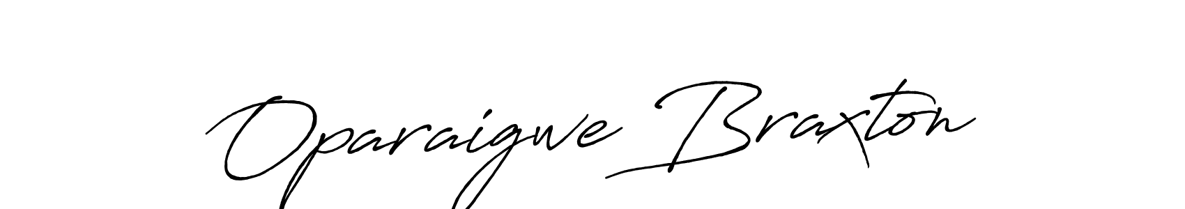 Also we have Oparaigwe Braxton name is the best signature style. Create professional handwritten signature collection using Antro_Vectra_Bolder autograph style. Oparaigwe Braxton signature style 7 images and pictures png