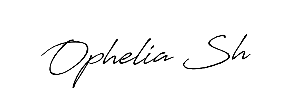 Design your own signature with our free online signature maker. With this signature software, you can create a handwritten (Antro_Vectra_Bolder) signature for name Ophelia Sh. Ophelia Sh signature style 7 images and pictures png