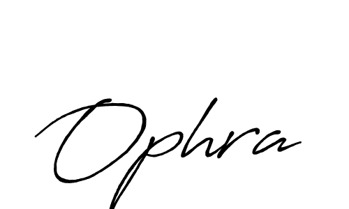 Make a beautiful signature design for name Ophra. With this signature (Antro_Vectra_Bolder) style, you can create a handwritten signature for free. Ophra signature style 7 images and pictures png