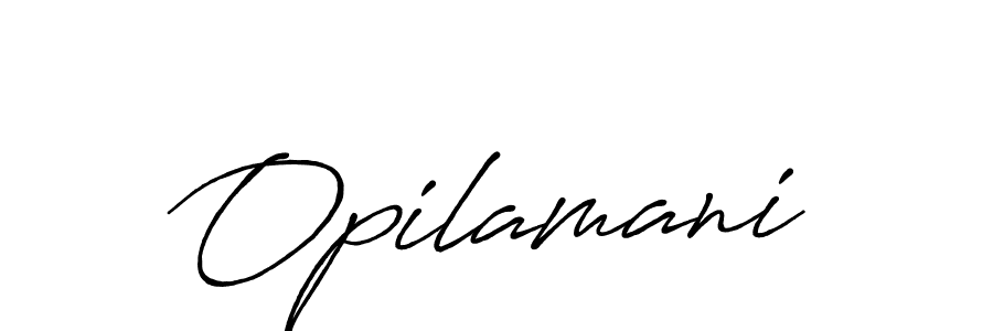 if you are searching for the best signature style for your name Opilamani. so please give up your signature search. here we have designed multiple signature styles  using Antro_Vectra_Bolder. Opilamani signature style 7 images and pictures png