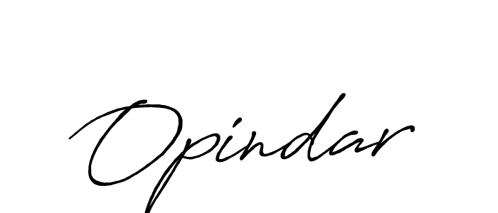 Use a signature maker to create a handwritten signature online. With this signature software, you can design (Antro_Vectra_Bolder) your own signature for name Opindar. Opindar signature style 7 images and pictures png