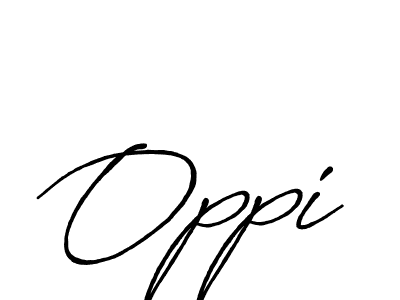 The best way (Antro_Vectra_Bolder) to make a short signature is to pick only two or three words in your name. The name Oppi include a total of six letters. For converting this name. Oppi signature style 7 images and pictures png